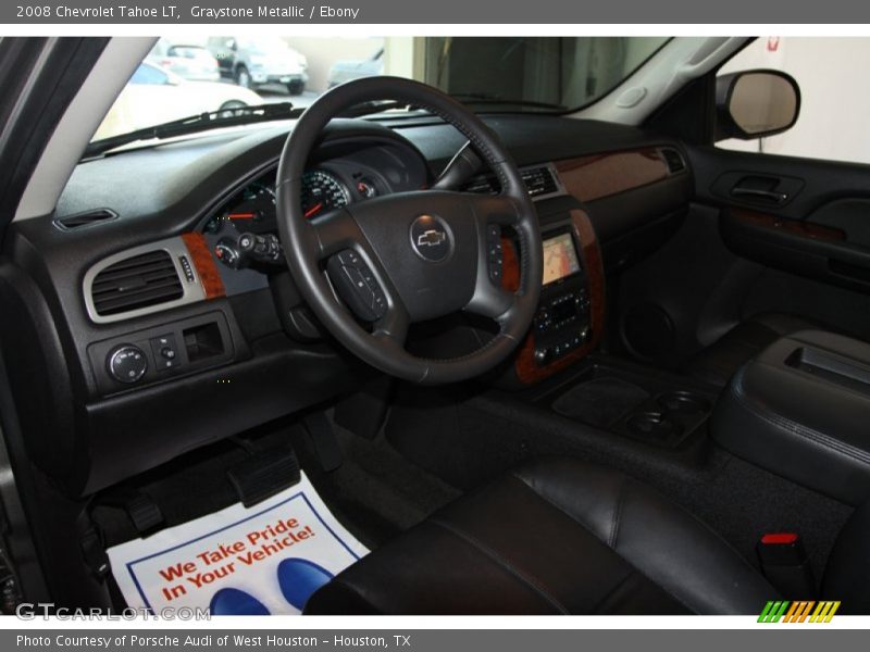 Graystone Metallic / Ebony 2008 Chevrolet Tahoe LT