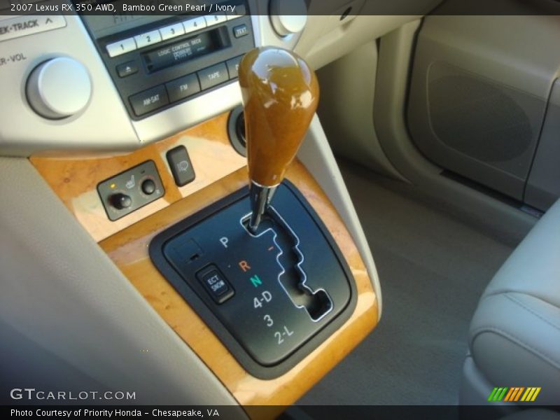  2007 RX 350 AWD 5 Speed Automatic Shifter