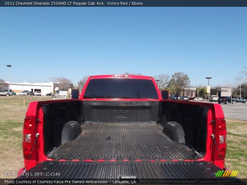 Victory Red / Ebony 2011 Chevrolet Silverado 2500HD LT Regular Cab 4x4