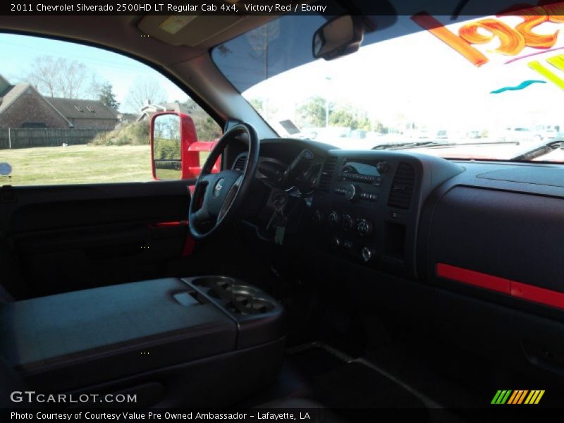 Victory Red / Ebony 2011 Chevrolet Silverado 2500HD LT Regular Cab 4x4