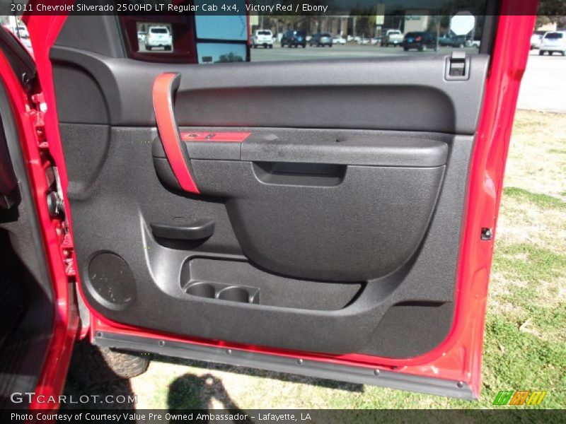 Victory Red / Ebony 2011 Chevrolet Silverado 2500HD LT Regular Cab 4x4