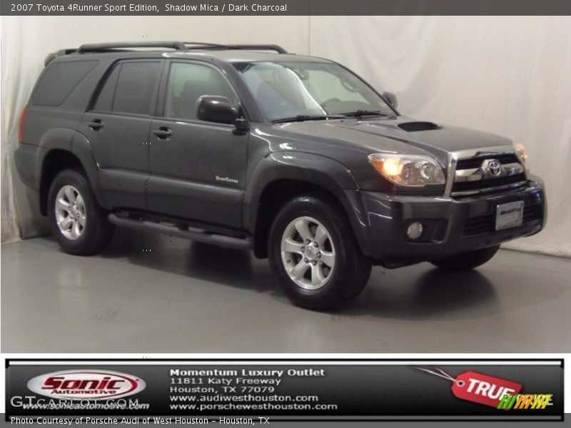 Shadow Mica / Dark Charcoal 2007 Toyota 4Runner Sport Edition
