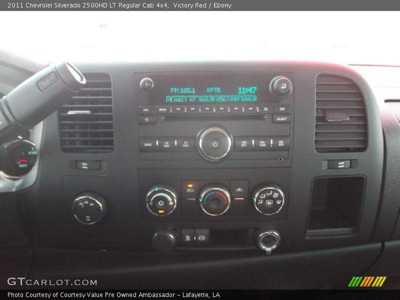 Victory Red / Ebony 2011 Chevrolet Silverado 2500HD LT Regular Cab 4x4