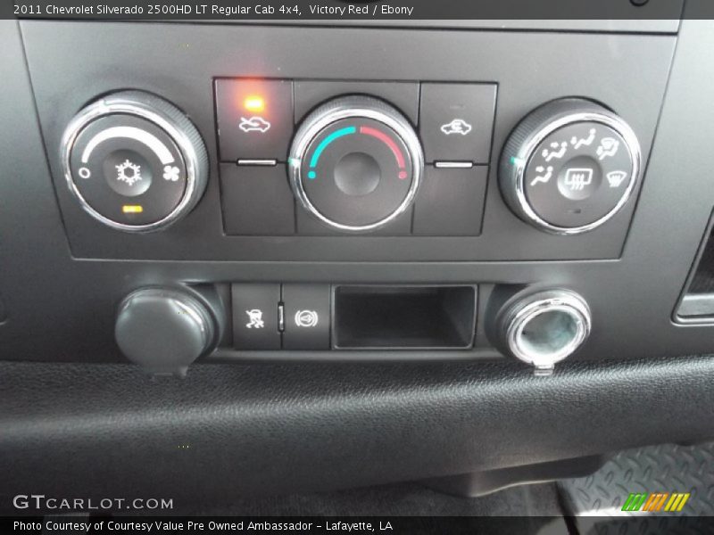 Victory Red / Ebony 2011 Chevrolet Silverado 2500HD LT Regular Cab 4x4