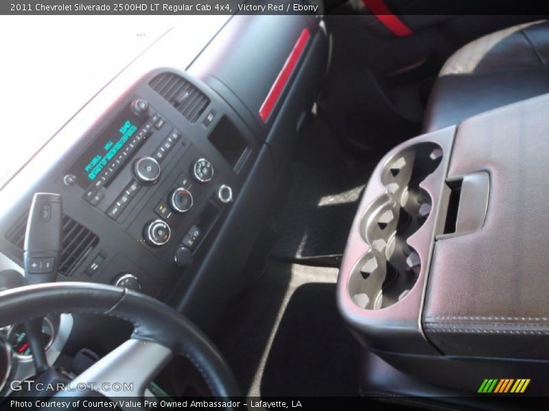 Victory Red / Ebony 2011 Chevrolet Silverado 2500HD LT Regular Cab 4x4