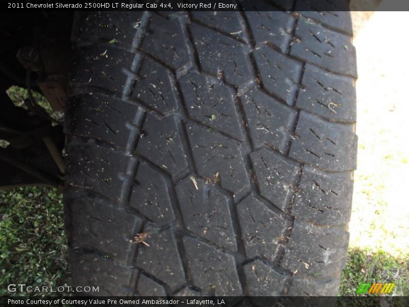 Victory Red / Ebony 2011 Chevrolet Silverado 2500HD LT Regular Cab 4x4