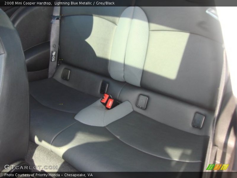 Lightning Blue Metallic / Grey/Black 2008 Mini Cooper Hardtop