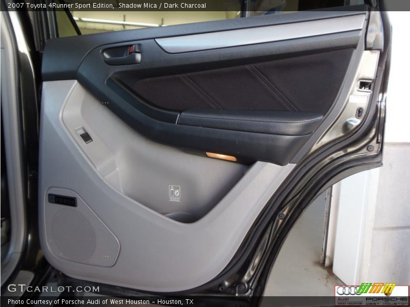 Shadow Mica / Dark Charcoal 2007 Toyota 4Runner Sport Edition