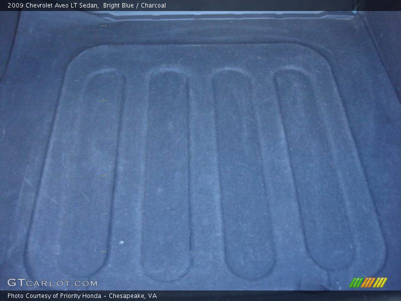 Bright Blue / Charcoal 2009 Chevrolet Aveo LT Sedan