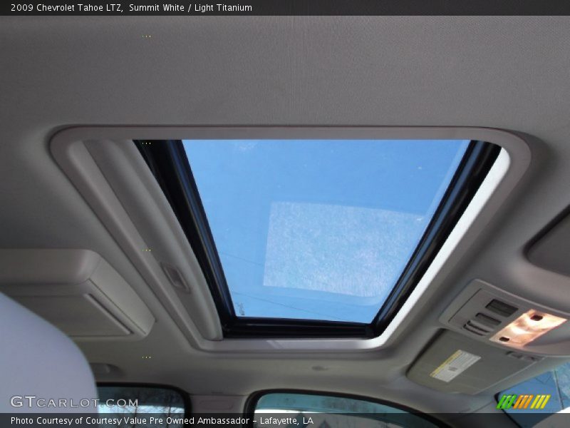 Summit White / Light Titanium 2009 Chevrolet Tahoe LTZ