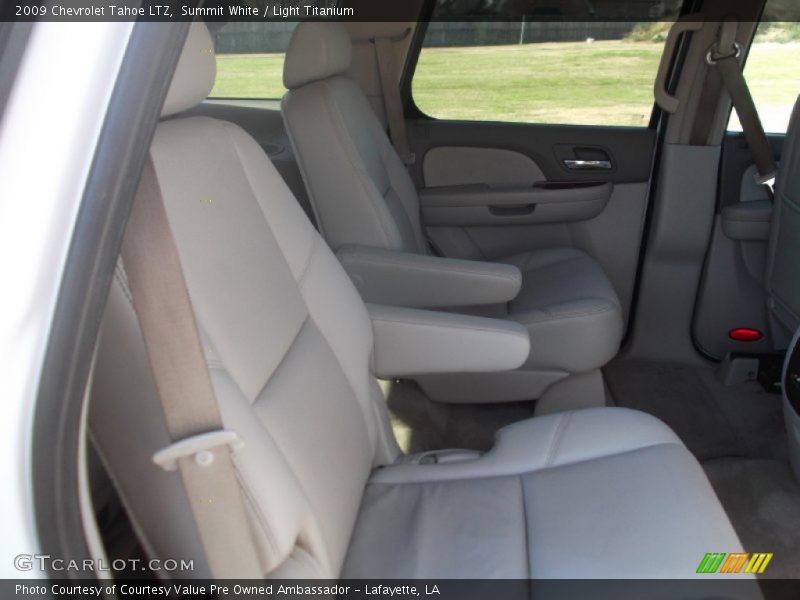 Summit White / Light Titanium 2009 Chevrolet Tahoe LTZ