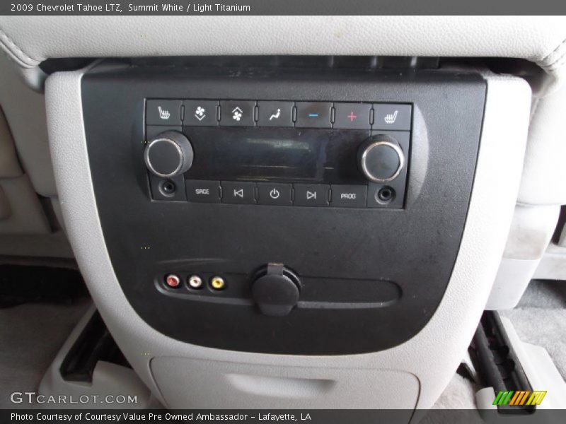 Summit White / Light Titanium 2009 Chevrolet Tahoe LTZ