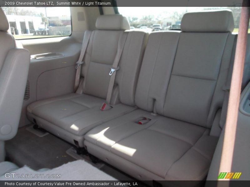 Summit White / Light Titanium 2009 Chevrolet Tahoe LTZ