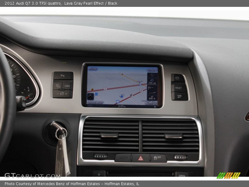 Lava Gray Pearl Effect / Black 2012 Audi Q7 3.0 TFSI quattro