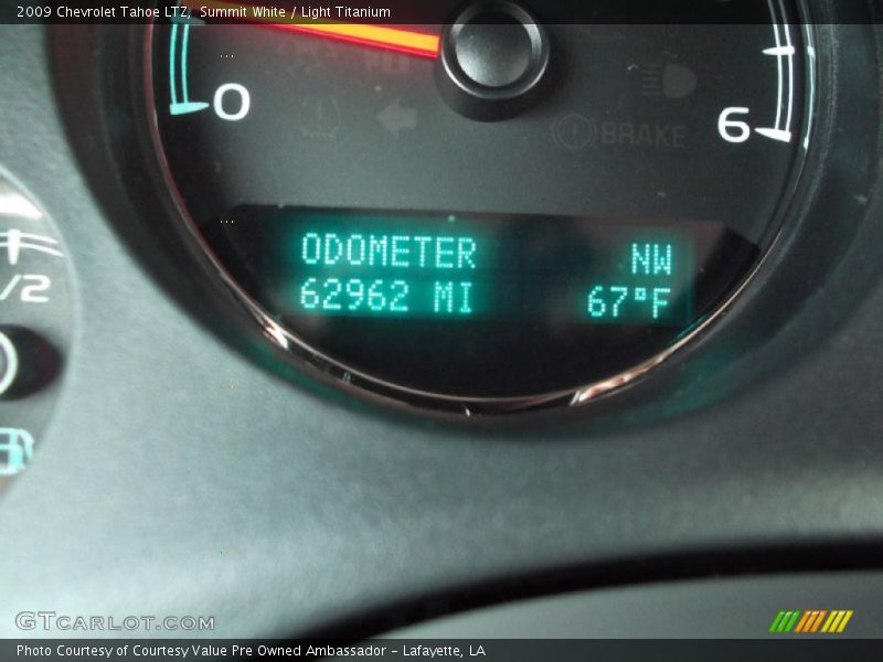 Summit White / Light Titanium 2009 Chevrolet Tahoe LTZ
