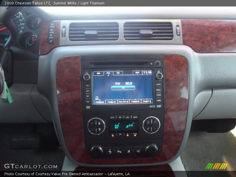 Summit White / Light Titanium 2009 Chevrolet Tahoe LTZ