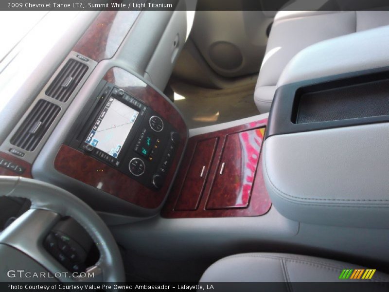 Summit White / Light Titanium 2009 Chevrolet Tahoe LTZ