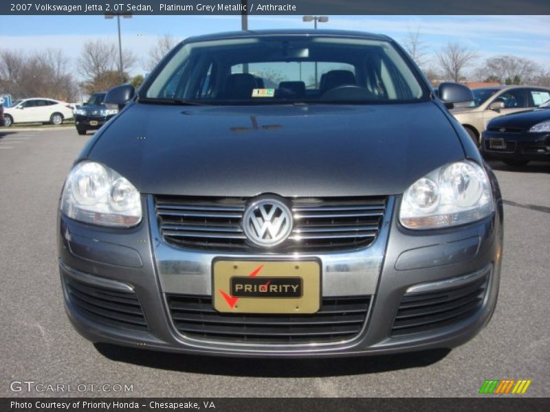 Platinum Grey Metallic / Anthracite 2007 Volkswagen Jetta 2.0T Sedan