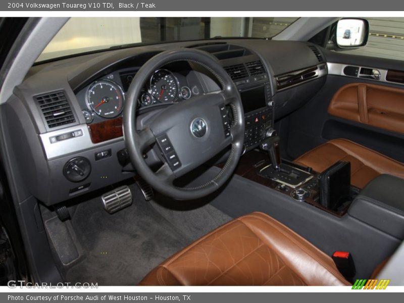  2004 Touareg V10 TDI Teak Interior