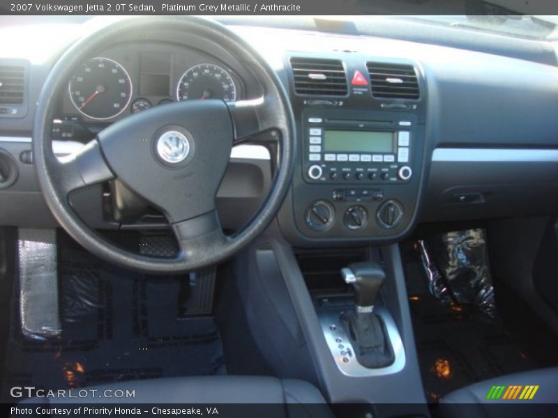 Platinum Grey Metallic / Anthracite 2007 Volkswagen Jetta 2.0T Sedan