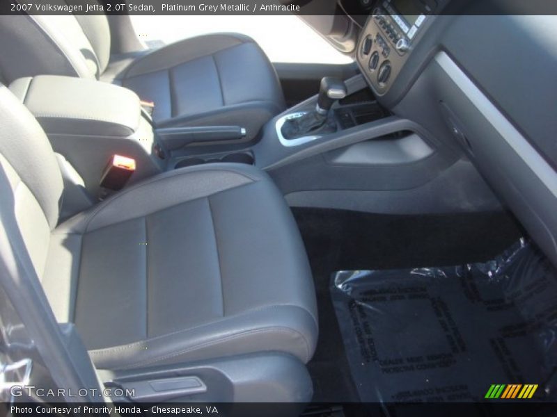 Platinum Grey Metallic / Anthracite 2007 Volkswagen Jetta 2.0T Sedan