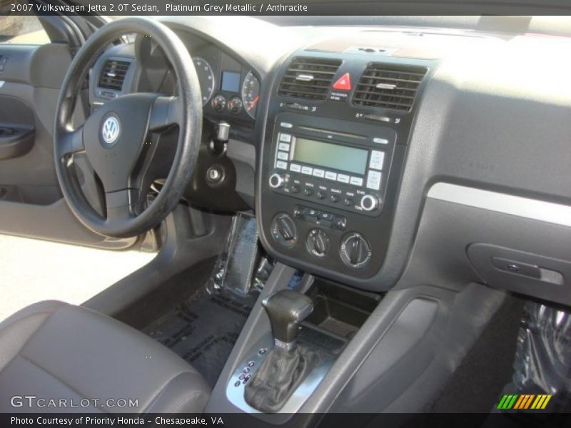 Platinum Grey Metallic / Anthracite 2007 Volkswagen Jetta 2.0T Sedan