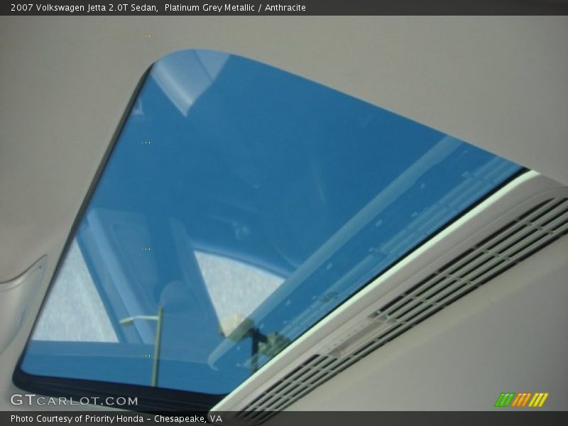 Platinum Grey Metallic / Anthracite 2007 Volkswagen Jetta 2.0T Sedan