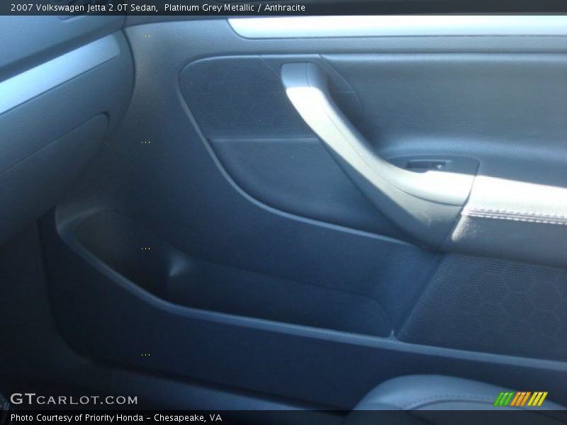 Platinum Grey Metallic / Anthracite 2007 Volkswagen Jetta 2.0T Sedan