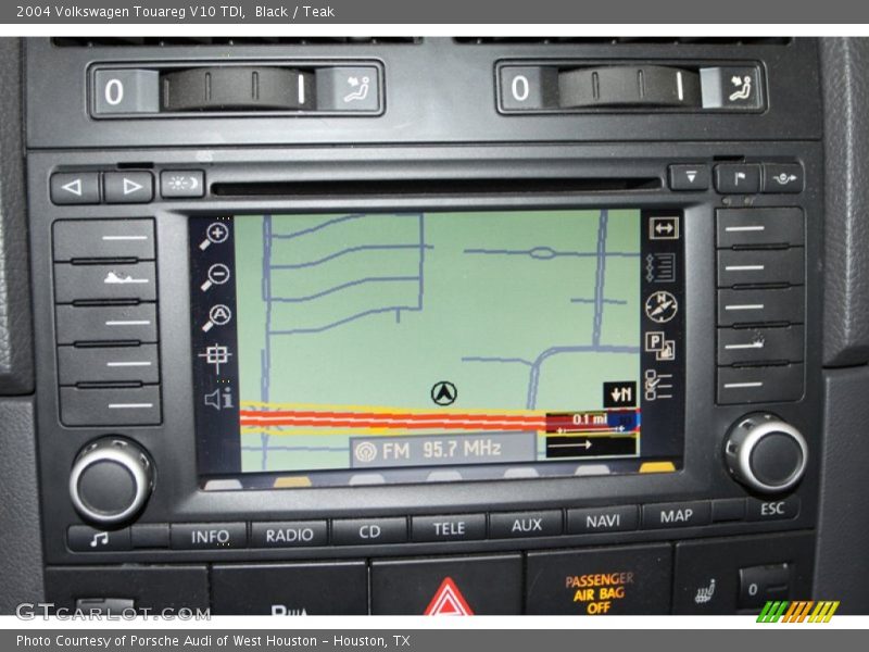 Navigation of 2004 Touareg V10 TDI