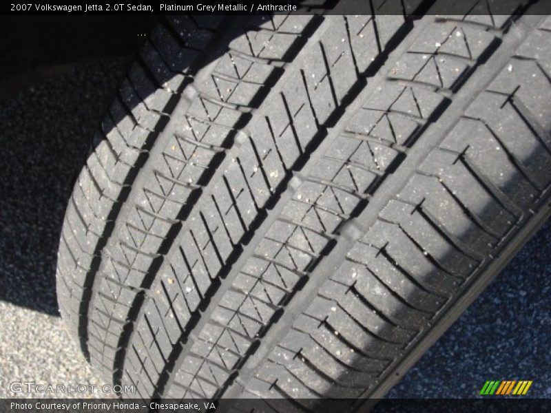 Platinum Grey Metallic / Anthracite 2007 Volkswagen Jetta 2.0T Sedan