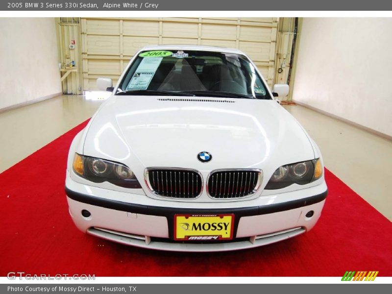 Alpine White / Grey 2005 BMW 3 Series 330i Sedan