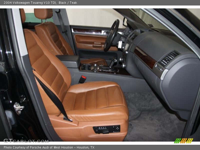 Front Seat of 2004 Touareg V10 TDI