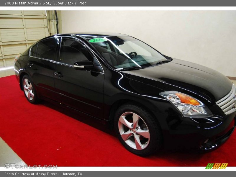 Super Black / Frost 2008 Nissan Altima 3.5 SE
