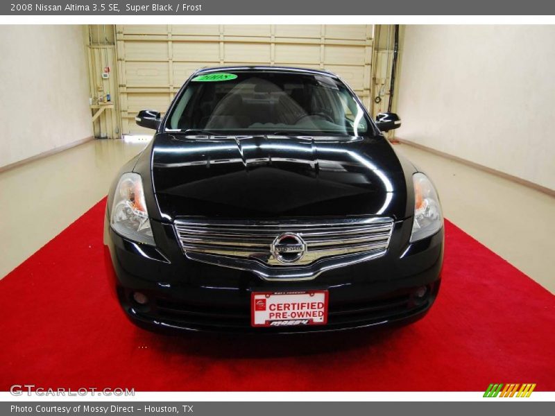 Super Black / Frost 2008 Nissan Altima 3.5 SE