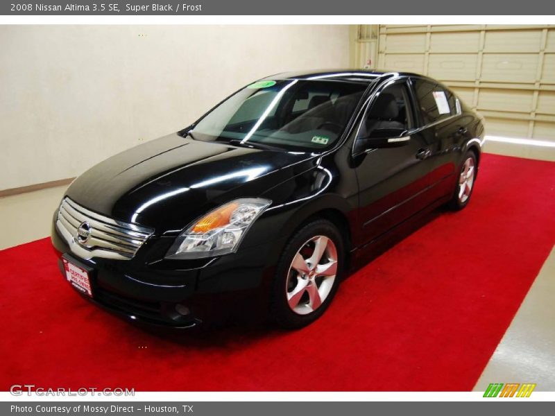 Super Black / Frost 2008 Nissan Altima 3.5 SE