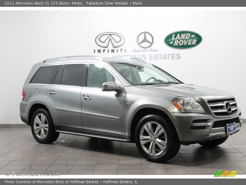 Palladium Silver Metallic / Black 2011 Mercedes-Benz GL 350 Blutec 4Matic