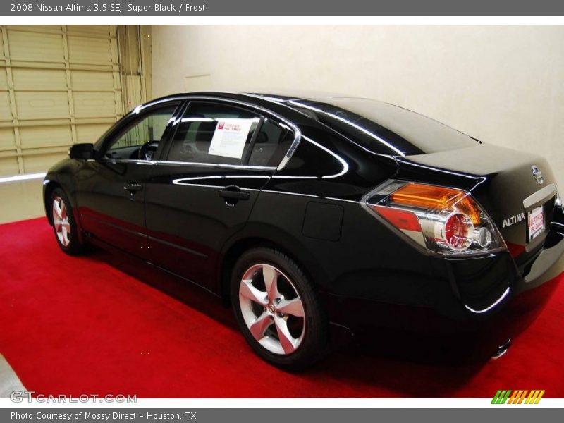 Super Black / Frost 2008 Nissan Altima 3.5 SE