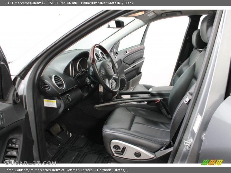 Palladium Silver Metallic / Black 2011 Mercedes-Benz GL 350 Blutec 4Matic