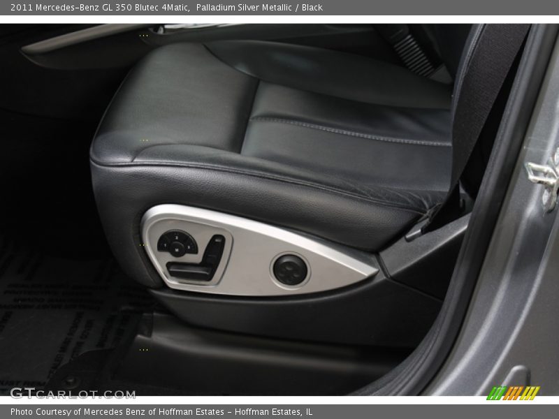 Palladium Silver Metallic / Black 2011 Mercedes-Benz GL 350 Blutec 4Matic