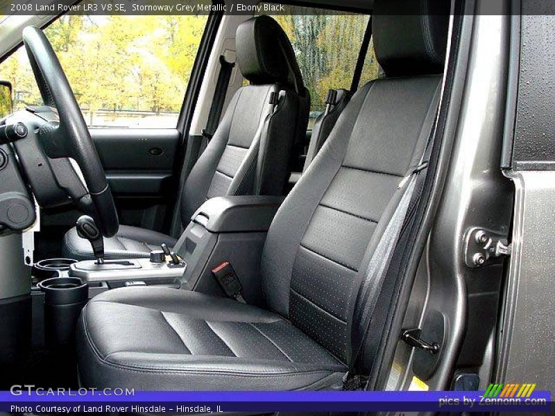 Stornoway Grey Metallic / Ebony Black 2008 Land Rover LR3 V8 SE