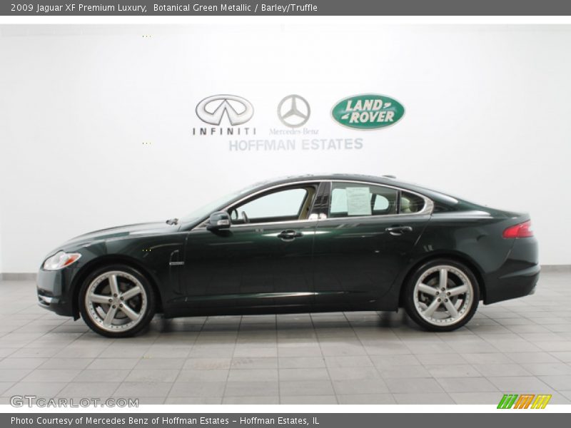 Botanical Green Metallic / Barley/Truffle 2009 Jaguar XF Premium Luxury