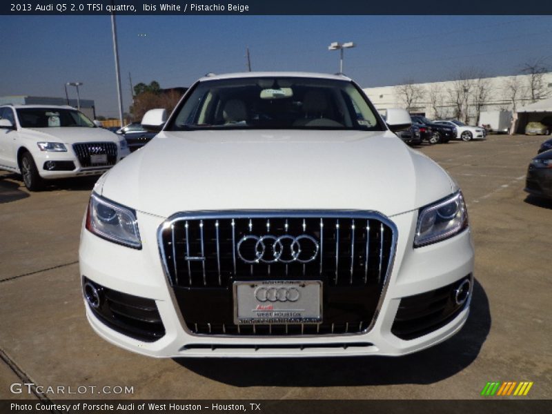 Ibis White / Pistachio Beige 2013 Audi Q5 2.0 TFSI quattro