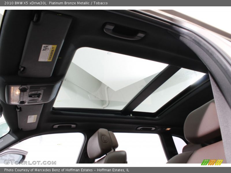 Sunroof of 2010 X5 xDrive30i