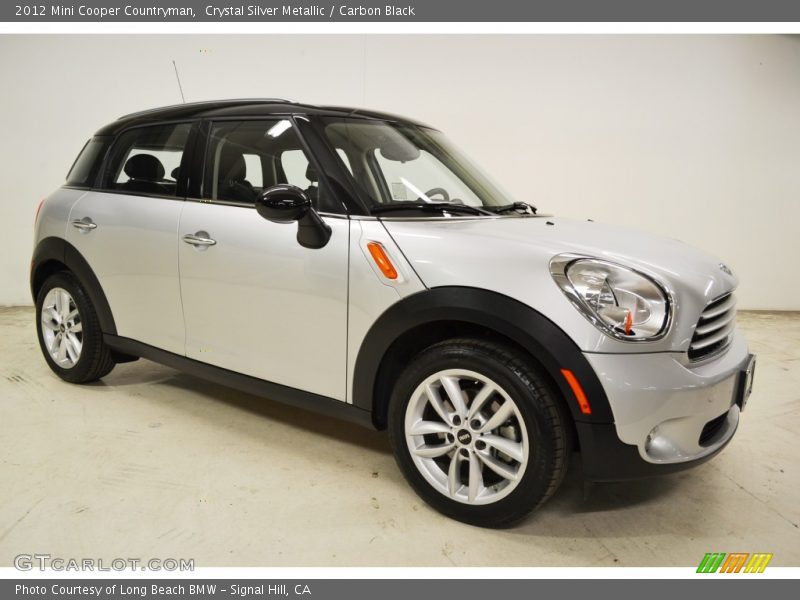 Crystal Silver Metallic / Carbon Black 2012 Mini Cooper Countryman