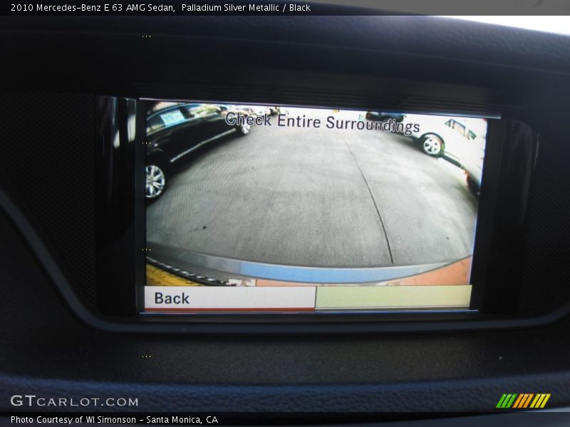 Palladium Silver Metallic / Black 2010 Mercedes-Benz E 63 AMG Sedan