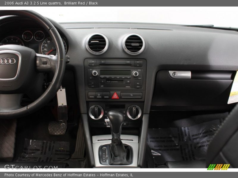 Brilliant Red / Black 2006 Audi A3 3.2 S Line quattro