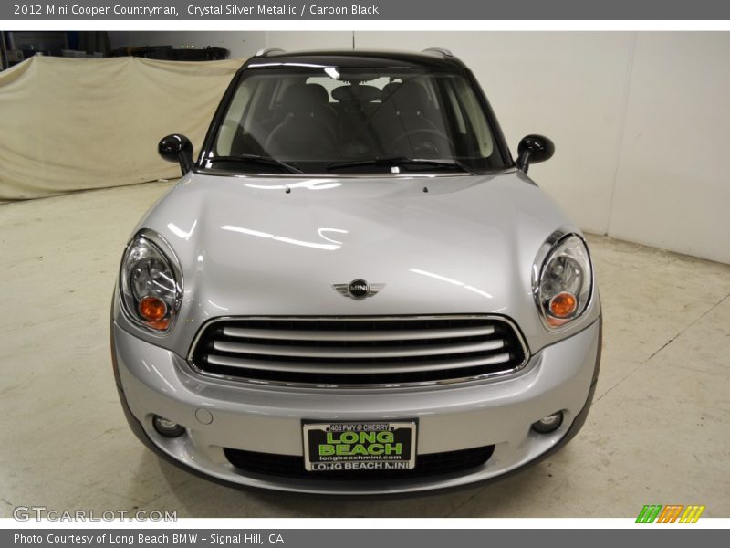 Crystal Silver Metallic / Carbon Black 2012 Mini Cooper Countryman