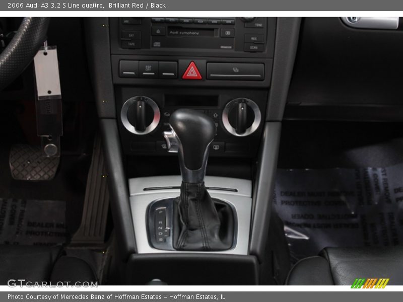 Brilliant Red / Black 2006 Audi A3 3.2 S Line quattro