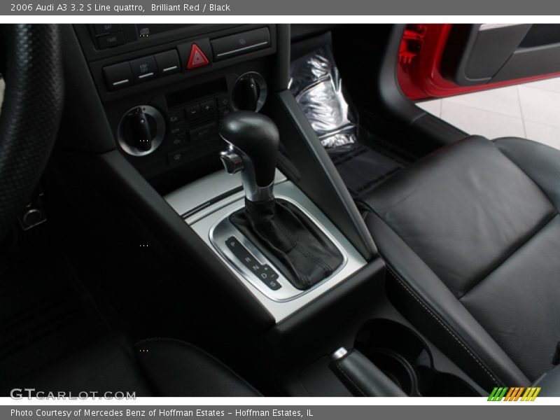 Brilliant Red / Black 2006 Audi A3 3.2 S Line quattro