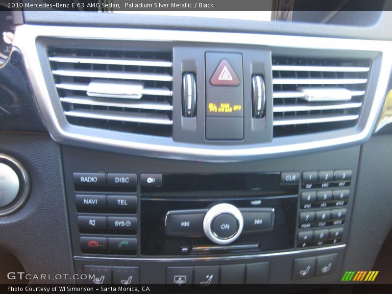 Controls of 2010 E 63 AMG Sedan